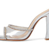 SCHUTZ Aileen Transparente/Cristal/Prata 6 M