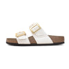 Birkenstock Female Sydney Luxe Buckle - Graceful Pearl White Women 11-11.5