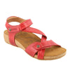 Taos Footwear Women's Universe Navy Sandal 8-8.5 W US