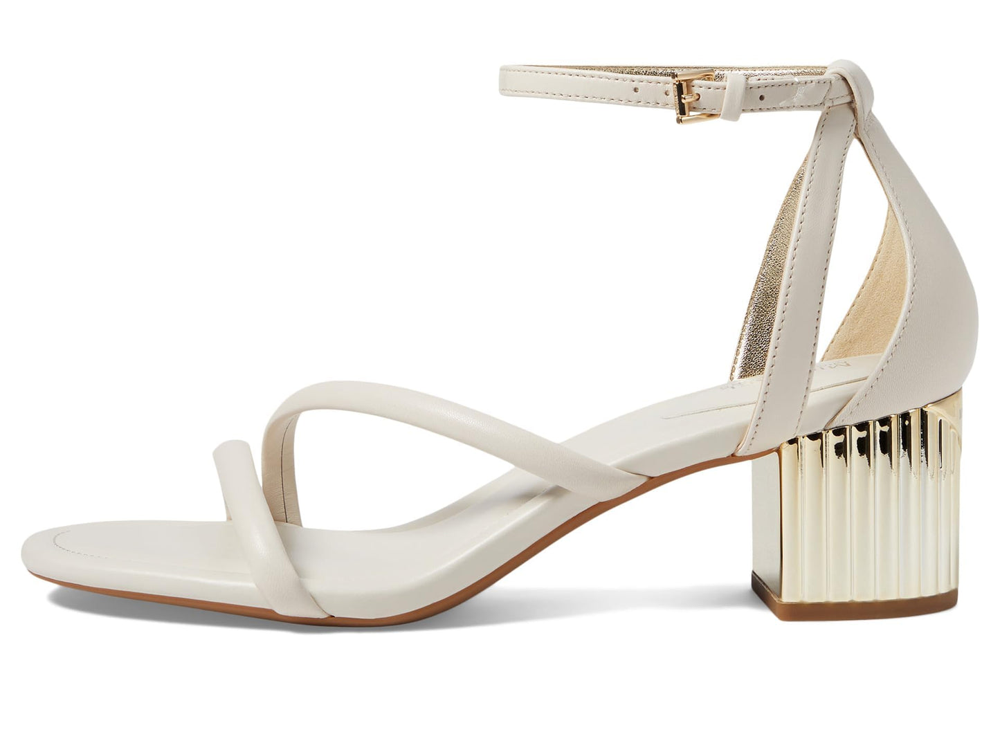 Michael Kors Porter Strappy Mid Sandal Light Cream 9 M
