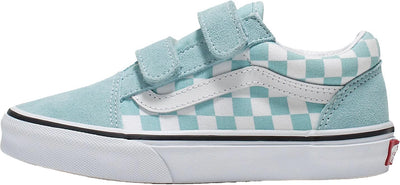 Vans - Kids Old Skool V Shoes, Color Canal Blue, Size: 3 M US Little Kid