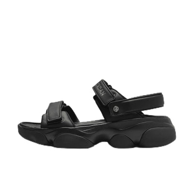 Jordan Deja Women's Sandals (FN5036-001, Black/Metallic Gold) Size 9