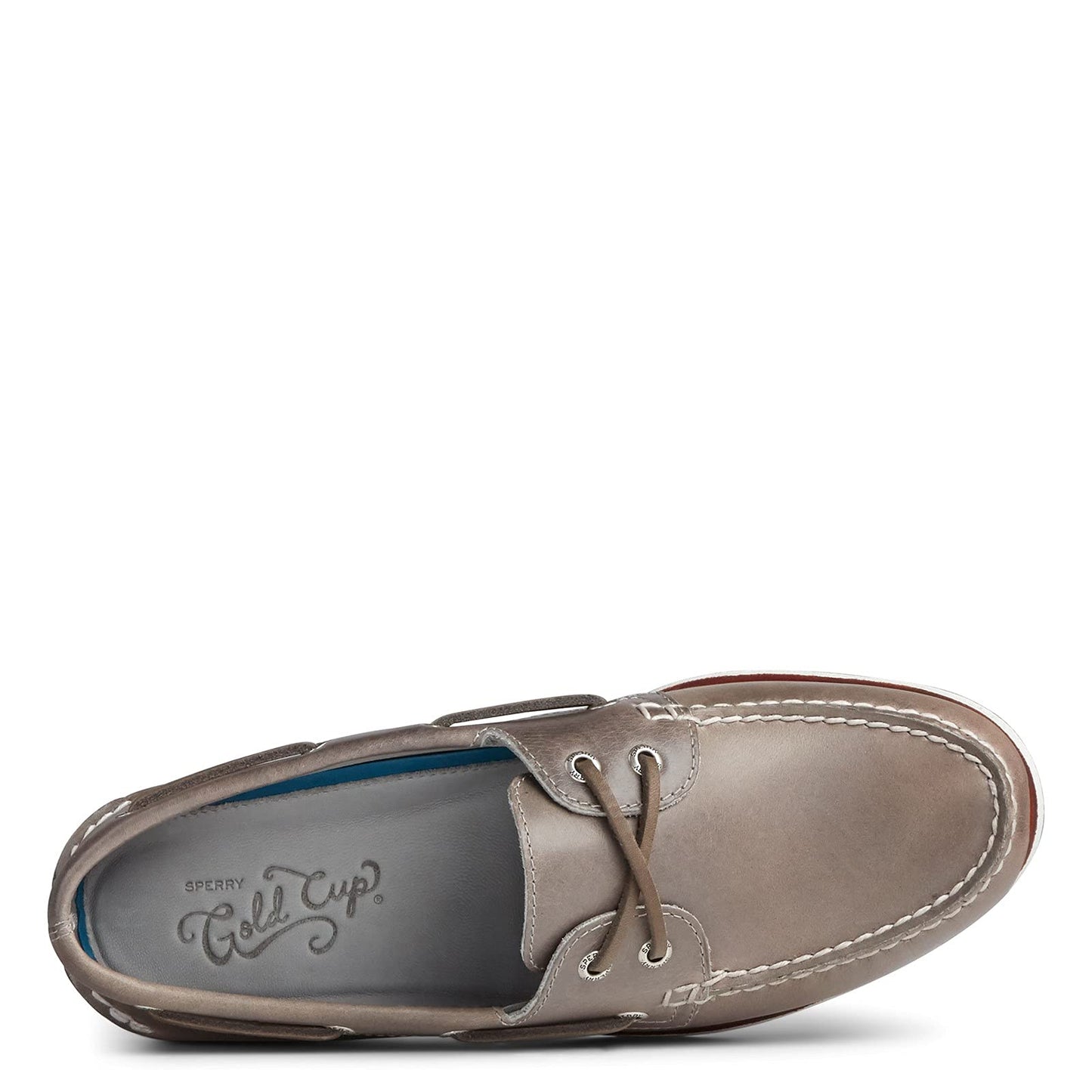 Sperry Men's Gold A/O 2-Eye Boat Shoe, Grey, 14 M