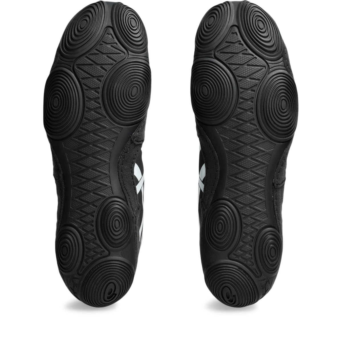 ASICS Men's Snapdown 4 Wrestling Shoes, 5, Black/White