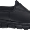 Skechers for Work Women's Sure Track Slip Resistant Shoe, Black, 9.5 M US