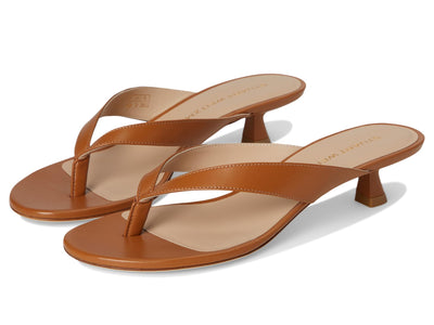 Stuart Weitzman Women's Rio Sleek Sandals 35 Macchiato 9 Medium