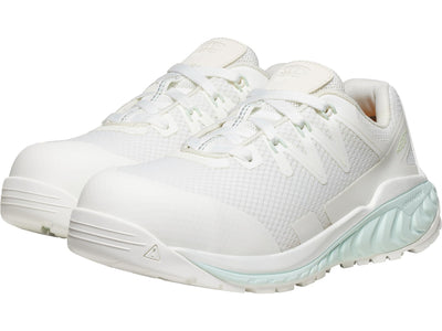 KEEN Utility Dillon Comp Toe Star White/Clearly Aqua 8 B (M)