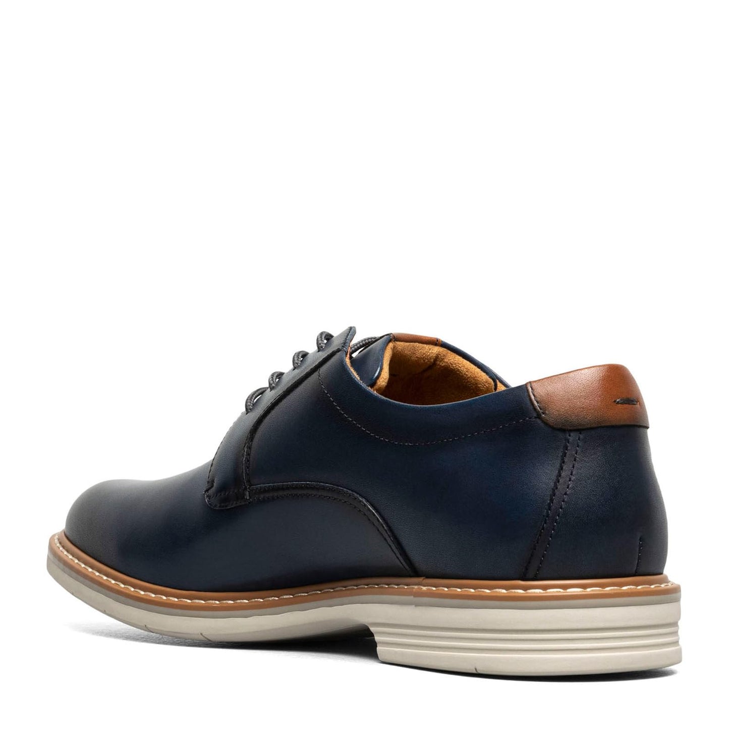 Florsheim Men's Norwalk Plain Toe Oxford Navy 14 Wide