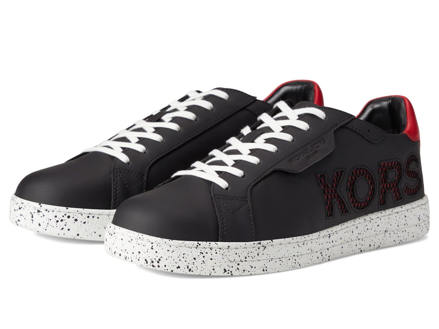 Michael Kors Keating Lace Up - Sneakers for Men - Durable Rubber Outsole - Soft Textile Lining - Leather Upper Camel 12 M