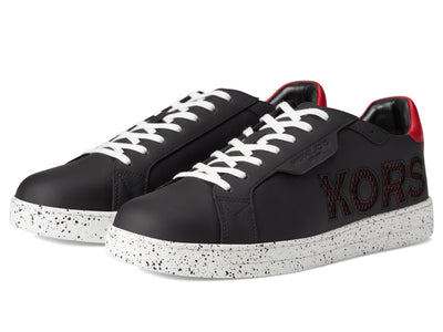 Michael Kors Keating Lace Up - Sneakers for Men - Durable Rubber Outsole - Soft Textile Lining - Leather Upper Camel 12 M