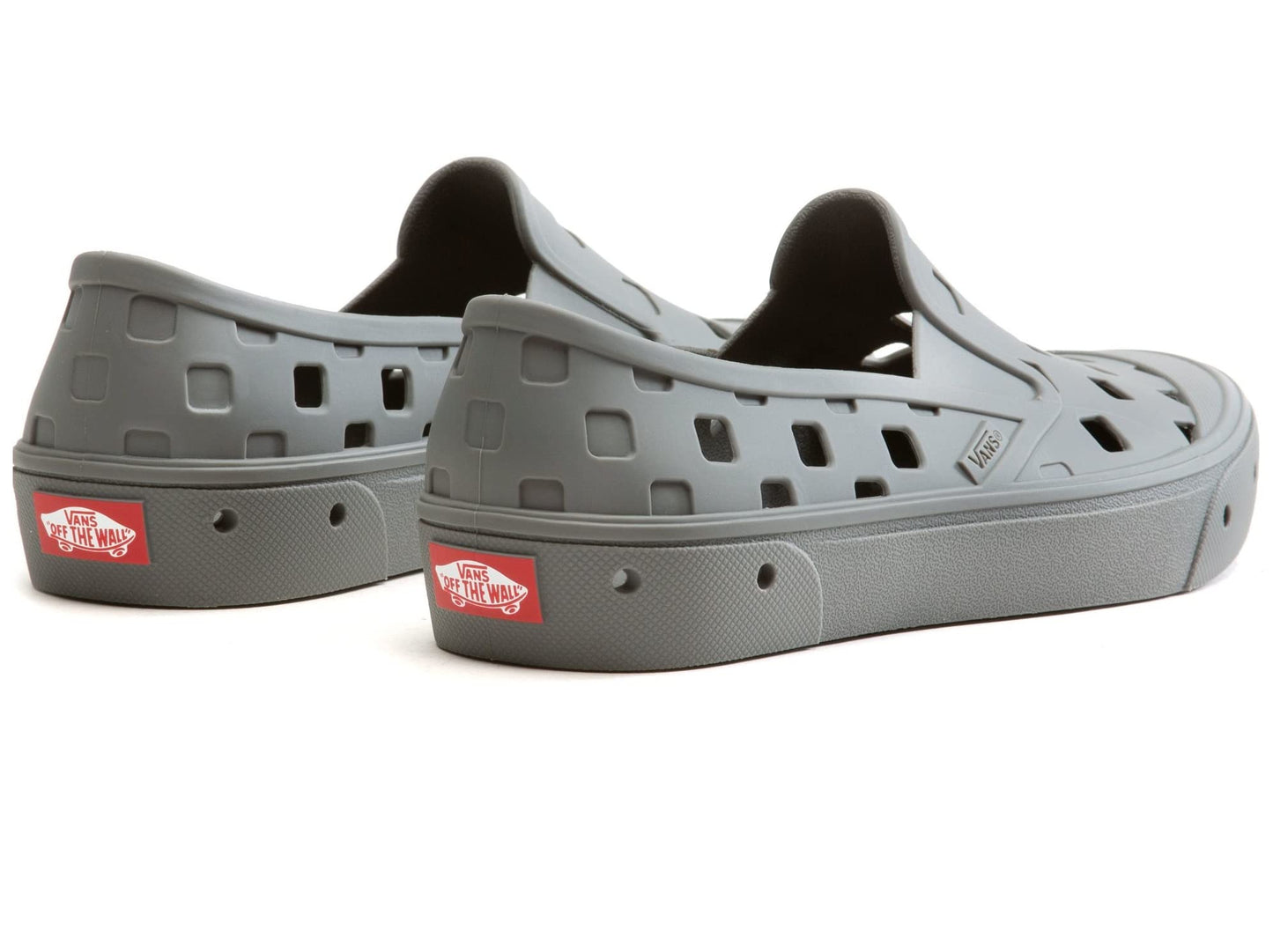 Vans Slip-ON TRK Shoes Pewter Men 8 Women 9.5