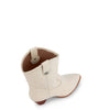 Frye Women's June Western, White - 8.5M