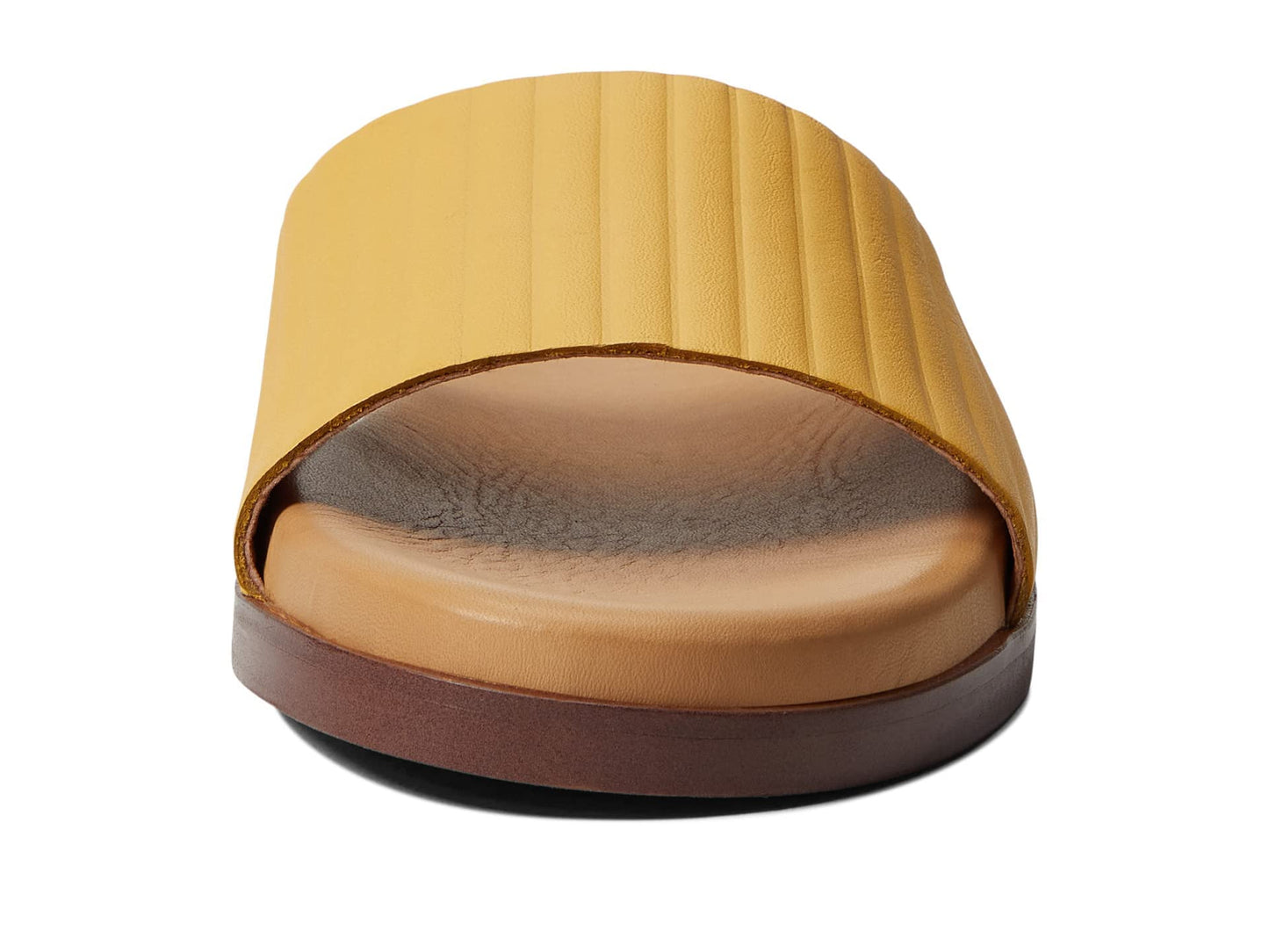Madewell Palmer Slide: Puffy Edition Autumn Gold 7 M