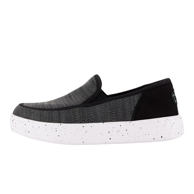 HEYDUDE Women's Sunapee W Sport Mesh Black Size 11 | Women's Shoes | Women Slip-on Sneakers | Comfortable & Light-Weight