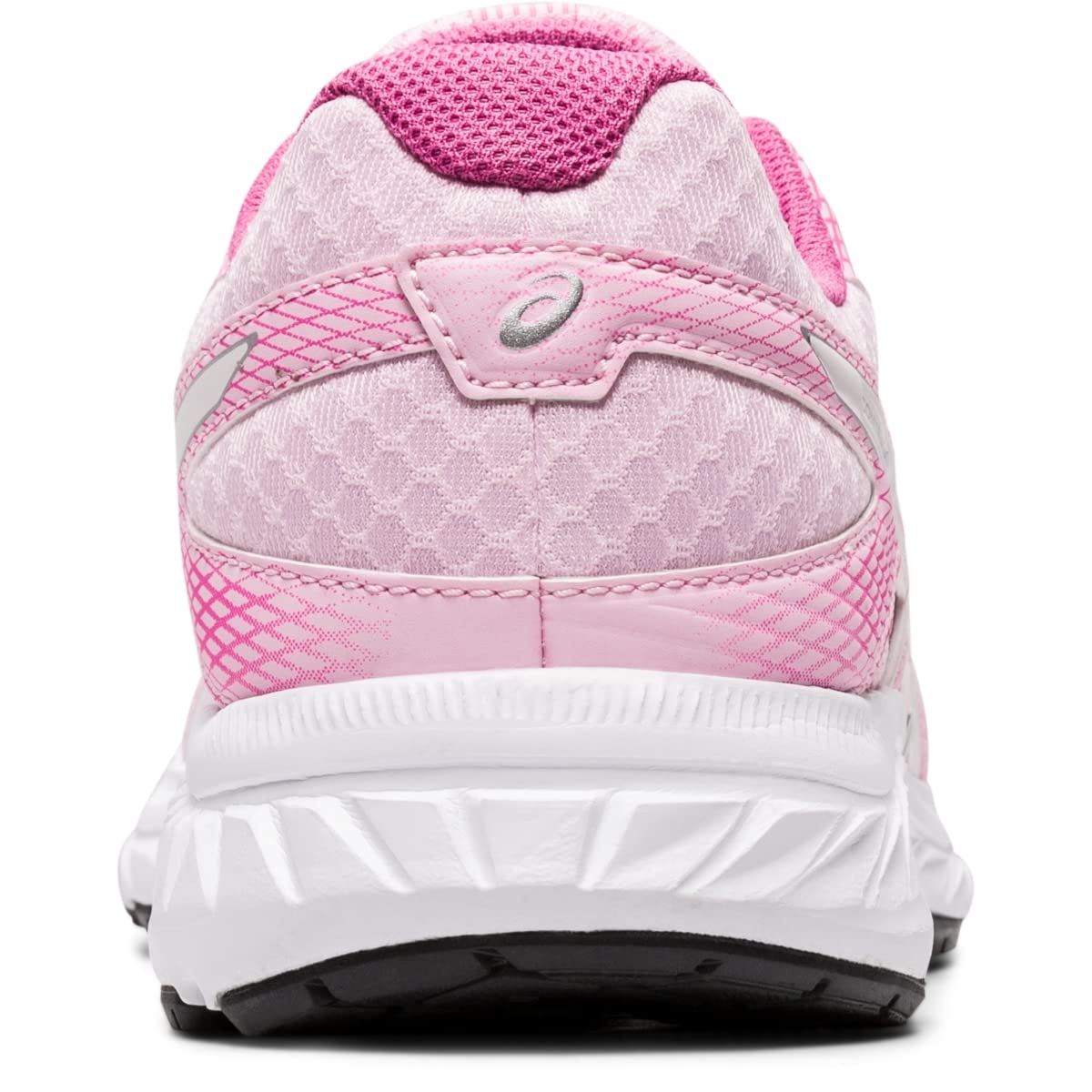 ASICS Kid's Contend 6 Grade School Running Shoes, 5.5, Cotton Candy/White
