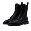 Tory Burch Women's Double T Combat Boot, Perfect Black, 8.5