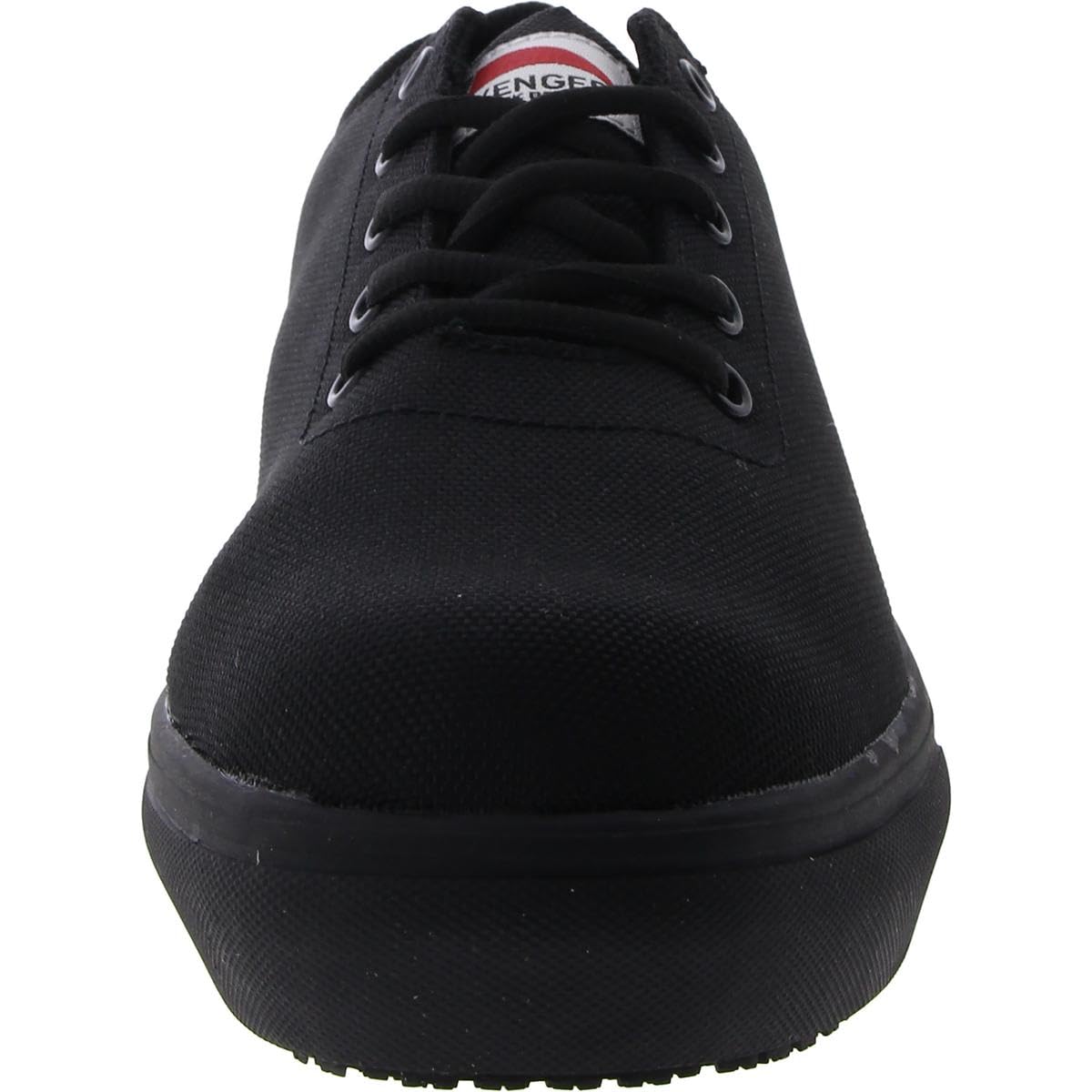 Avenger Work Boots Alley Sneakers for Women – Textile Upper & Lining – Rubber Midsole – Lace-up Black 9.5 B - Medium