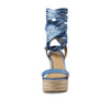 Michael Kors Esme Wedge Espadrille French Blue 9.5 M