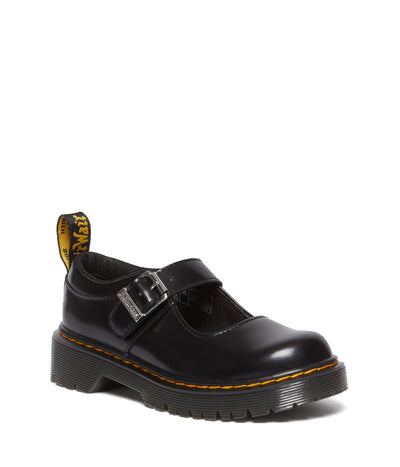 Dr. Martens Kid's Collection MJ Bex (Little Kid/Big Kid) - Shoes for Kids - Leather Upper - Textile Lining Black 13 UK (US 1 Little Kid) M