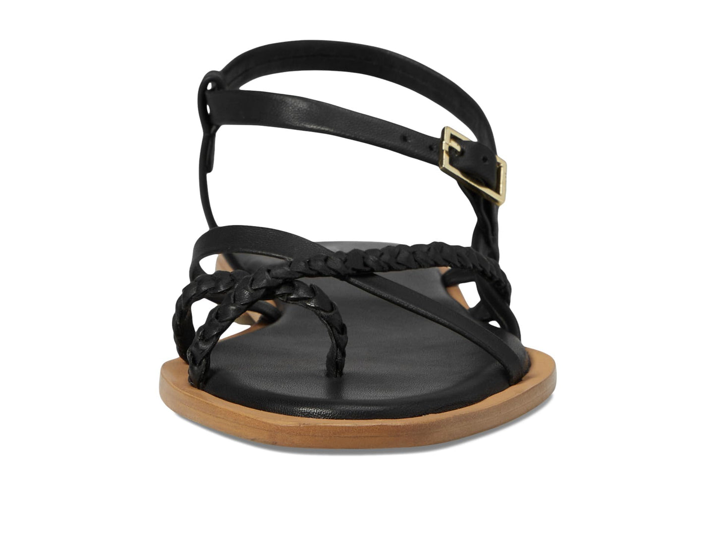 Free People Women's Sunny Days Sandal Black 8 Medium