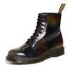 Dr. Martens Men's 1460 for Pride Rub Off Boots, Black/Multi Rainbow, 7-7.5 Medium US