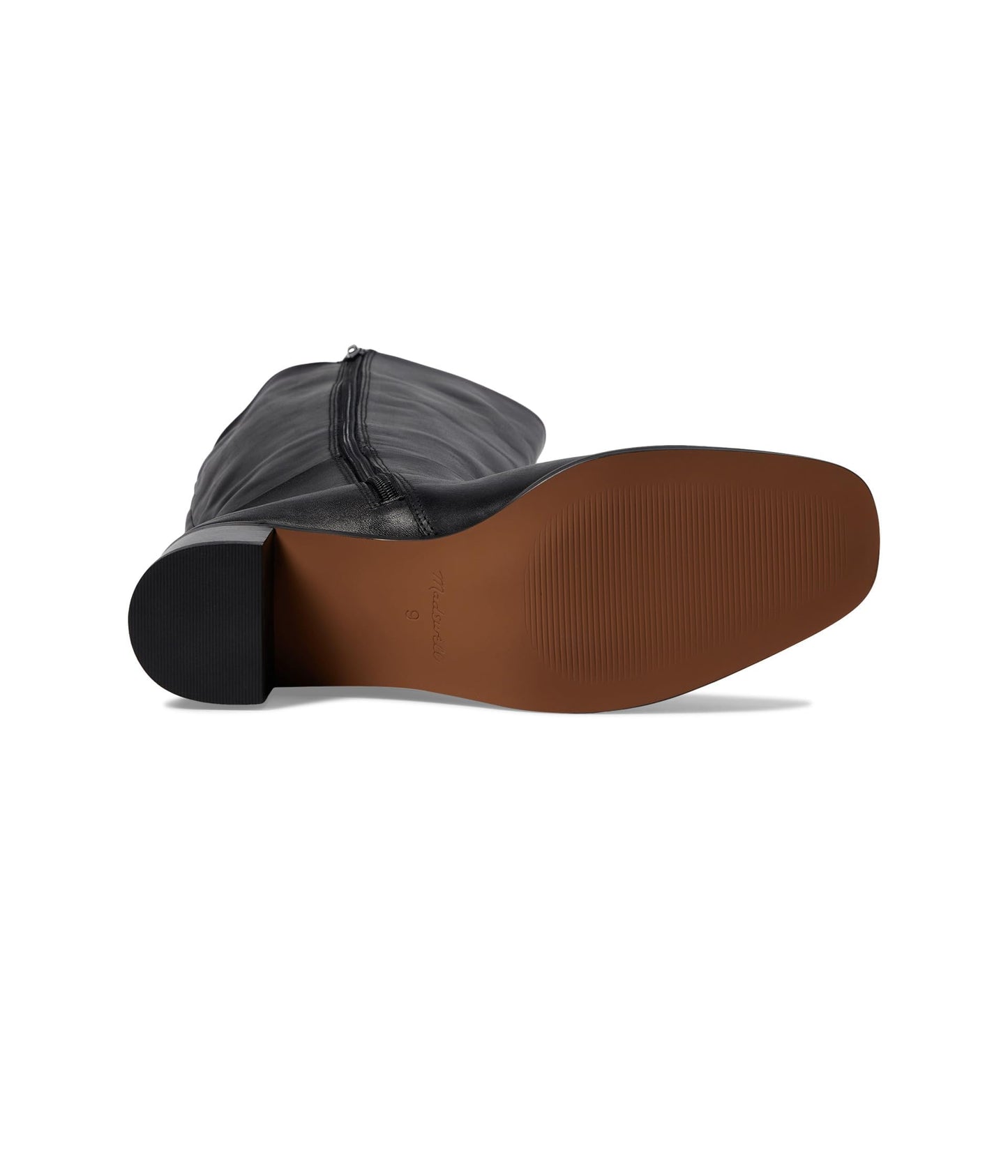 Madewell The Monterey Tall Boot in Extended Calf True Black 7.5 M