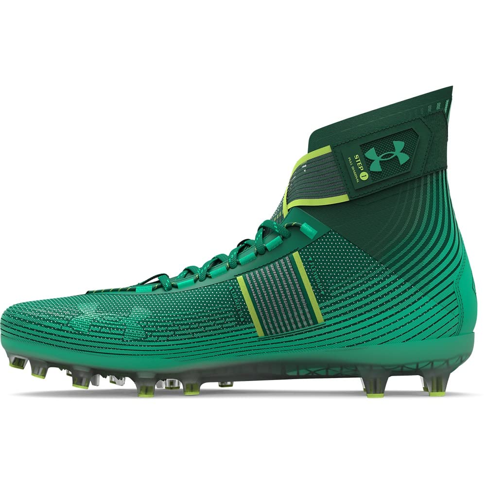 Under Armour Men's Highlight Mc, Classic Green (301)/Vapor Green, 8.5 Medium US