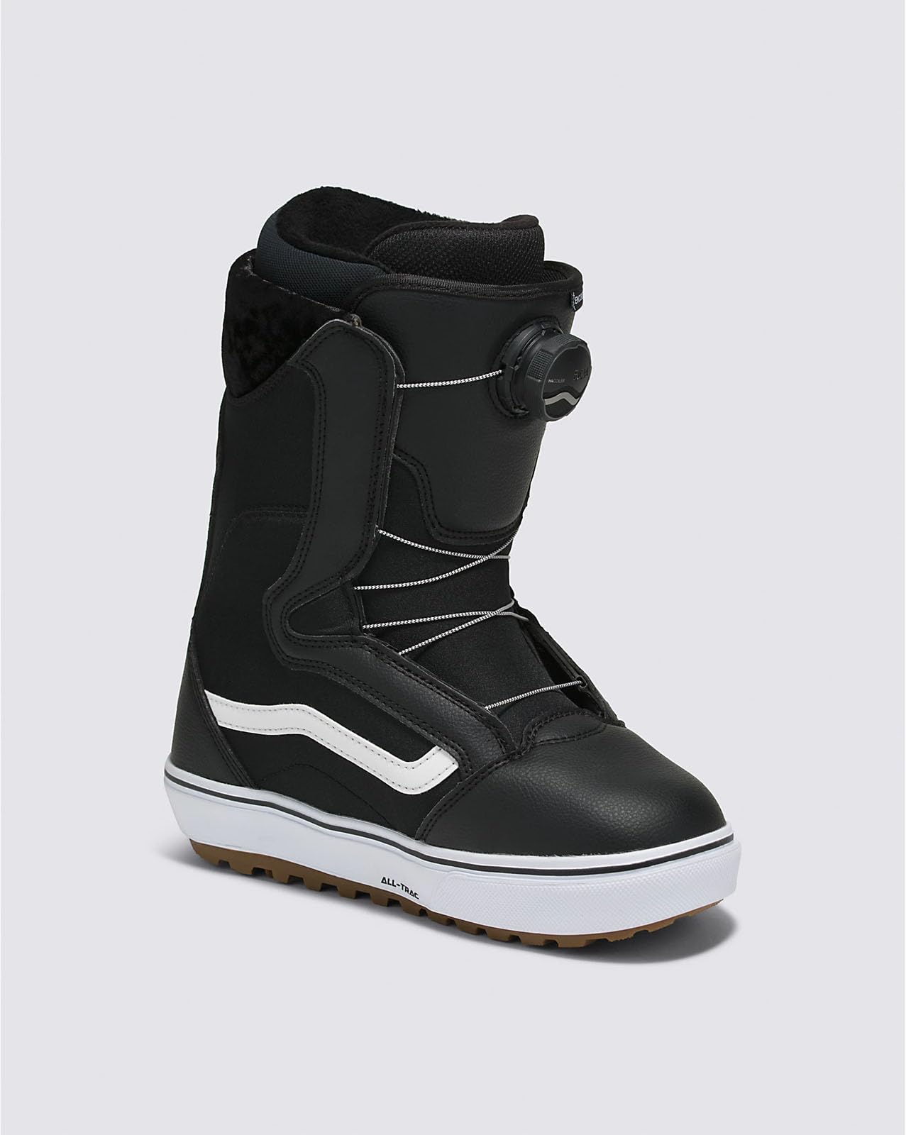 Vans Womens Encore OG Snowboard Boots (Black/White, 10)