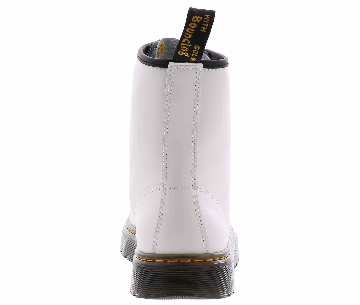 Dr Martens Zavala T Lamper Combat Boot White in Size 6