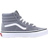 Vans Kids Color Theory Sk8-hi Shoes (4-8 Years) (Tradewinds) Kids Grey (Numeric_12)