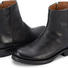 Frye Veronica Inside Zip Booties for Women - Premium Leather, Goodyear Welt, Leather Lining, Rubber Sole - 6' Shaft Height, Black (Pallio) - 7 M
