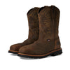 Thorogood Men's 804-4337 Western Work 11" Waterproof Square Toe Western Boot, Crazy Horse - 8.5 D