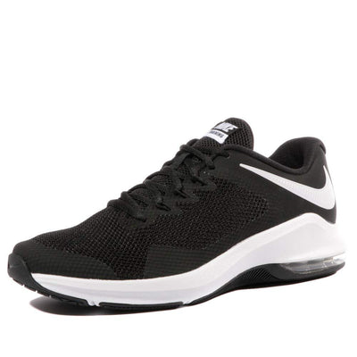 Nike Air Max Alpha Trainer Mens Running Trainers AA7060 Sneakers Shoes (Black White 001, 8)