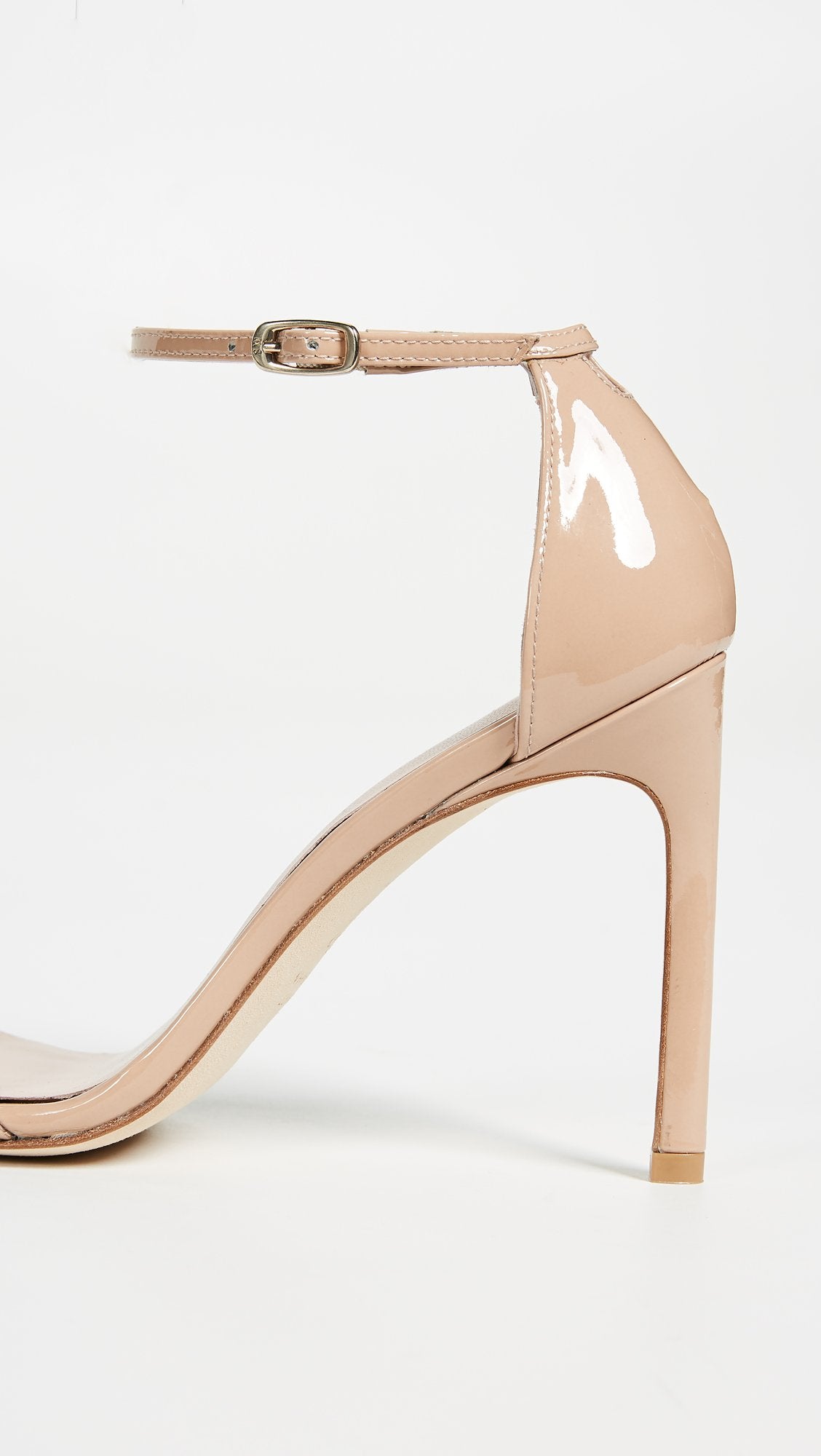 Stuart Weitzman Nudistsong Ankle Strap Sandal Adobe 10 M
