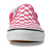 Vans Women's Kid Classic Slip-On (Little Kid), Color Theory Checkerboard Honeysuckle, 1 Medium