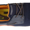 Skechers Men's Del Retto-Clean Slate Knitted Bungee Slip On, Navy, 14 W US