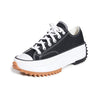 Converse Run Star Hike Hi Sneakers, Black/White/Gum, 11.5 US Women/10 US Men