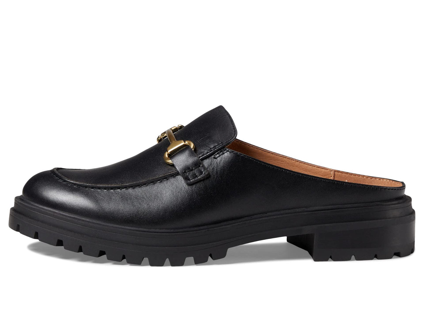 Madewell The Bradley Hardware Lugsole Loafer Mule True Black 7.5 M