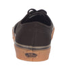Vans Adult Unisex Authentic Shoes, Size 9.5/11, Color (BXH) Black/Rubber
