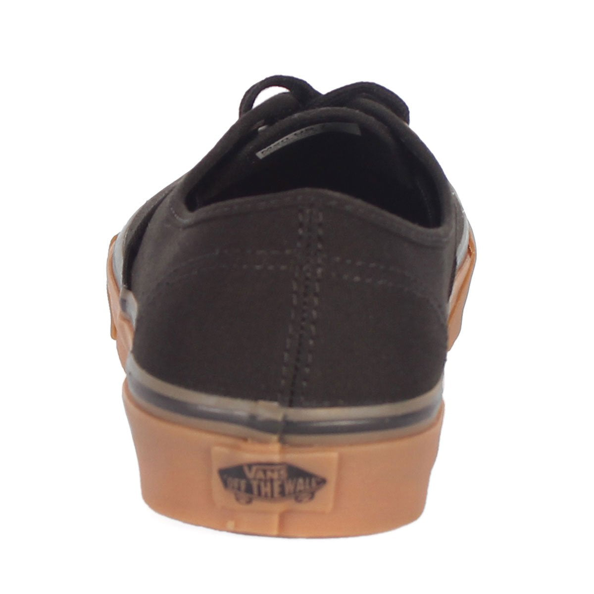 Vans Adult Unisex Authentic Shoes, Size 9.5/11, Color (BXH) Black/Rubber