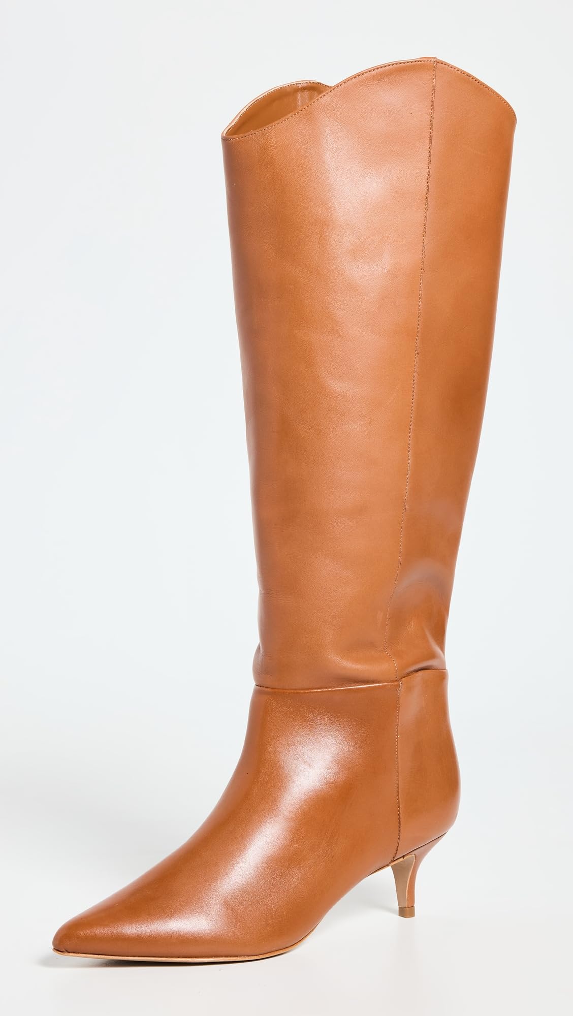 SCHUTZ Women's Maryana Lo Wide Boots, Butterscotch, 8 Medium US