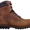 Thorogood V-Series 8” Waterproof Insulated Composite Toe Work Boots for Men - Premium Leather with 3M Thinsulate, Comfort Insole, and Chevron Traction Outsole; ASTM Rated, Brown Crazyhorse - 12 M US
