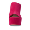 Stuart Weitzman Skyhigh 145 Platform Slide Azalea 9.5 B