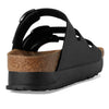 Birkenstock Female Papillio by Birkenstock Florida Platform - Vegan Black Women 7-7.5