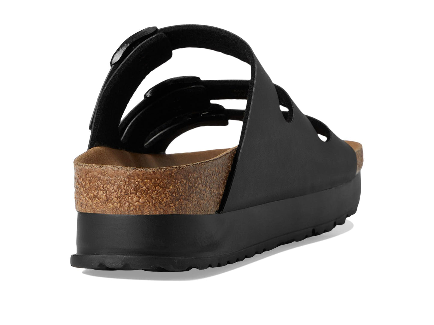 Birkenstock Female Papillio by Birkenstock Florida Platform - Vegan Black Women 7-7.5