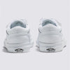 Vans - Toddlers Old Skool V Sneakers with Fastner, Color True White/True White, Size: 8.5 M US Toddler
