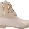 Sperry Women's Saltwater Snow Boot, Ivory Sparkle, 7 M US