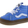 Vans Sk8 Hi Zip Infant/Toddler Shoes Size 7, Color: Gum Azure Blue-Blue