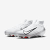 Nike Vapor Pro 1 Football Cleats (FB3298-100, White/Black/Summit White/Metallic Silver) Size 5.5