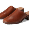 Madewell The Mindy Lugsole Mule in Leather Dried Maple 9 M
